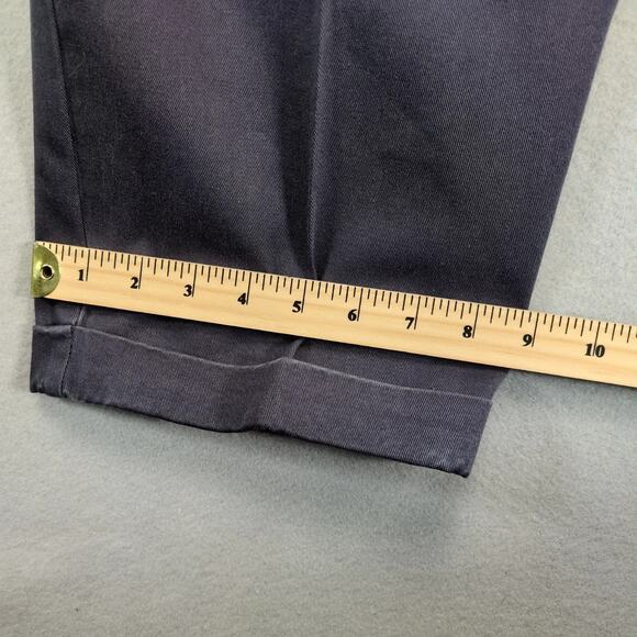 NWT Cabela's Casuals Wrinkle-Free Gray Chino Pants Men's 38x30 Pleated Teflon - Picture 9 of 10